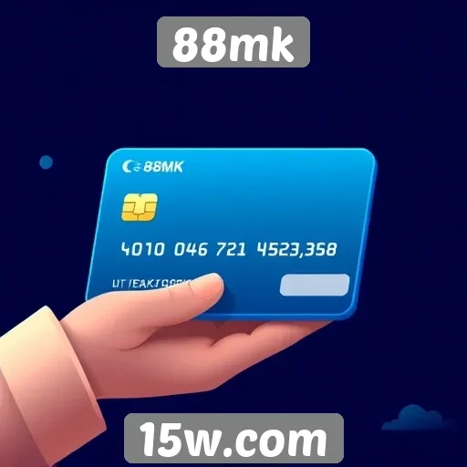 Opções de pagamento disponíveis no 88mk