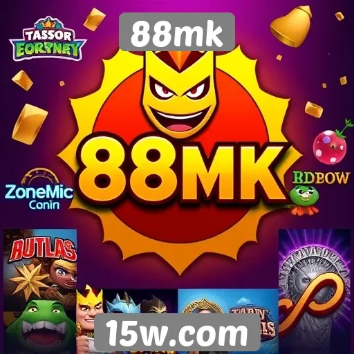 Variedade de jogos oferecidos pelo 88mk